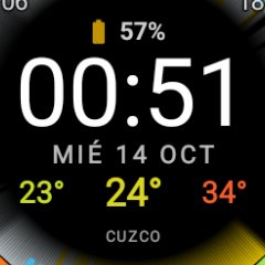 12 h or 24 h, °C or °F